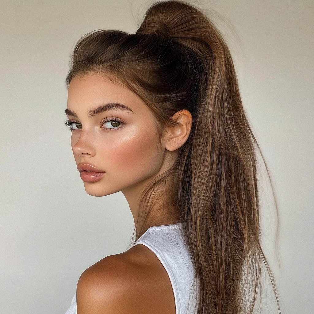 Chic High Ponytail Summer Hairstyles