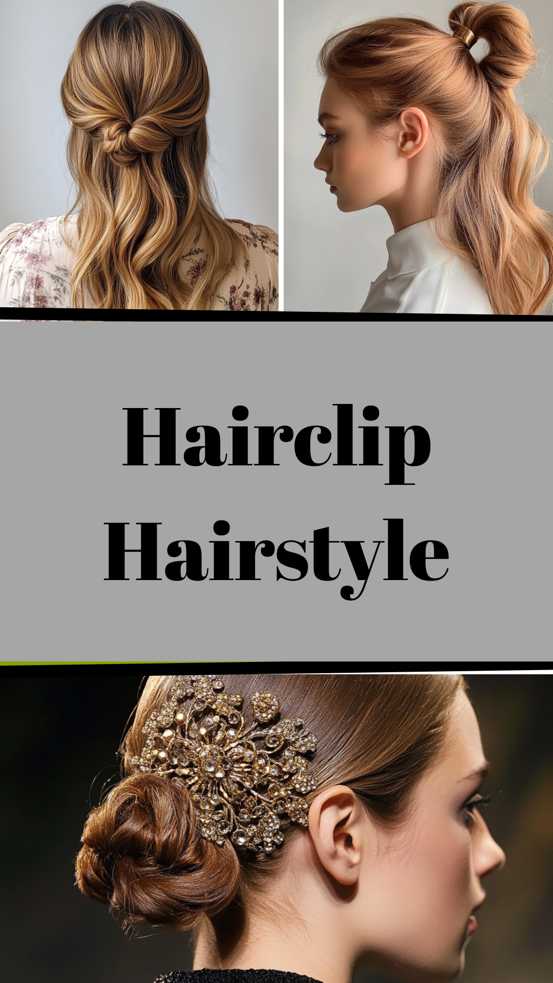 Hairclip Hairstyle