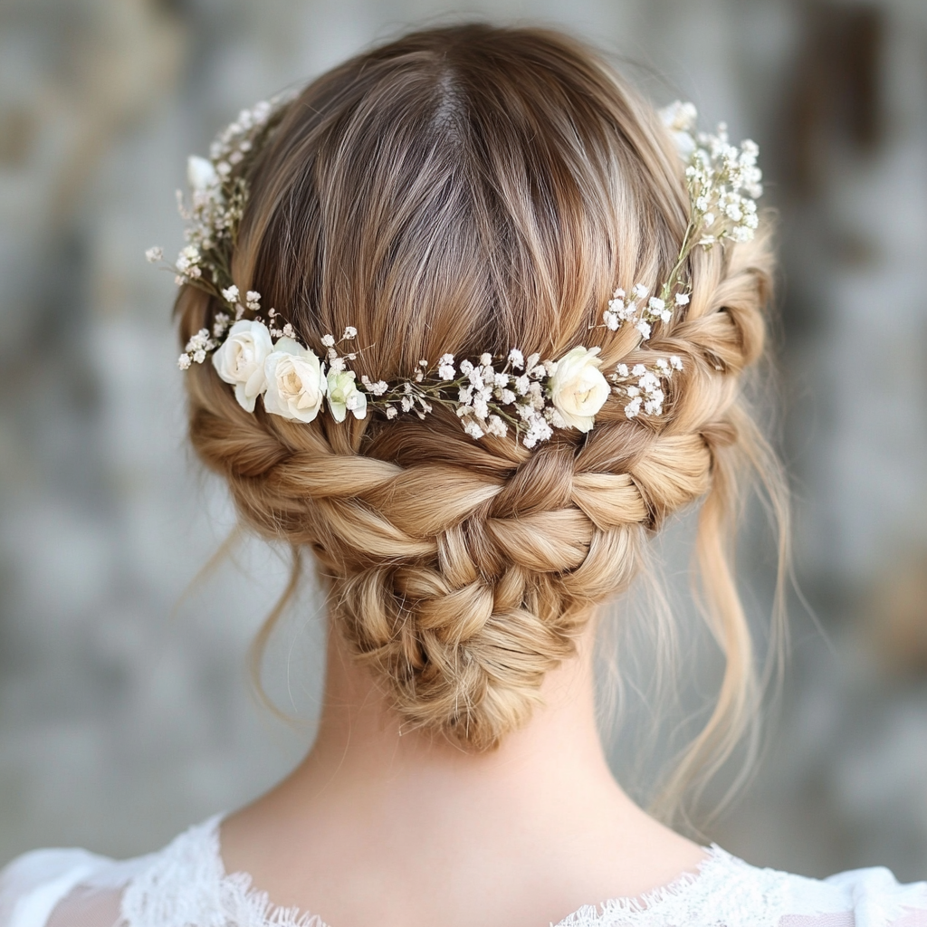 Prom Hairstyles Braided Boho Crown