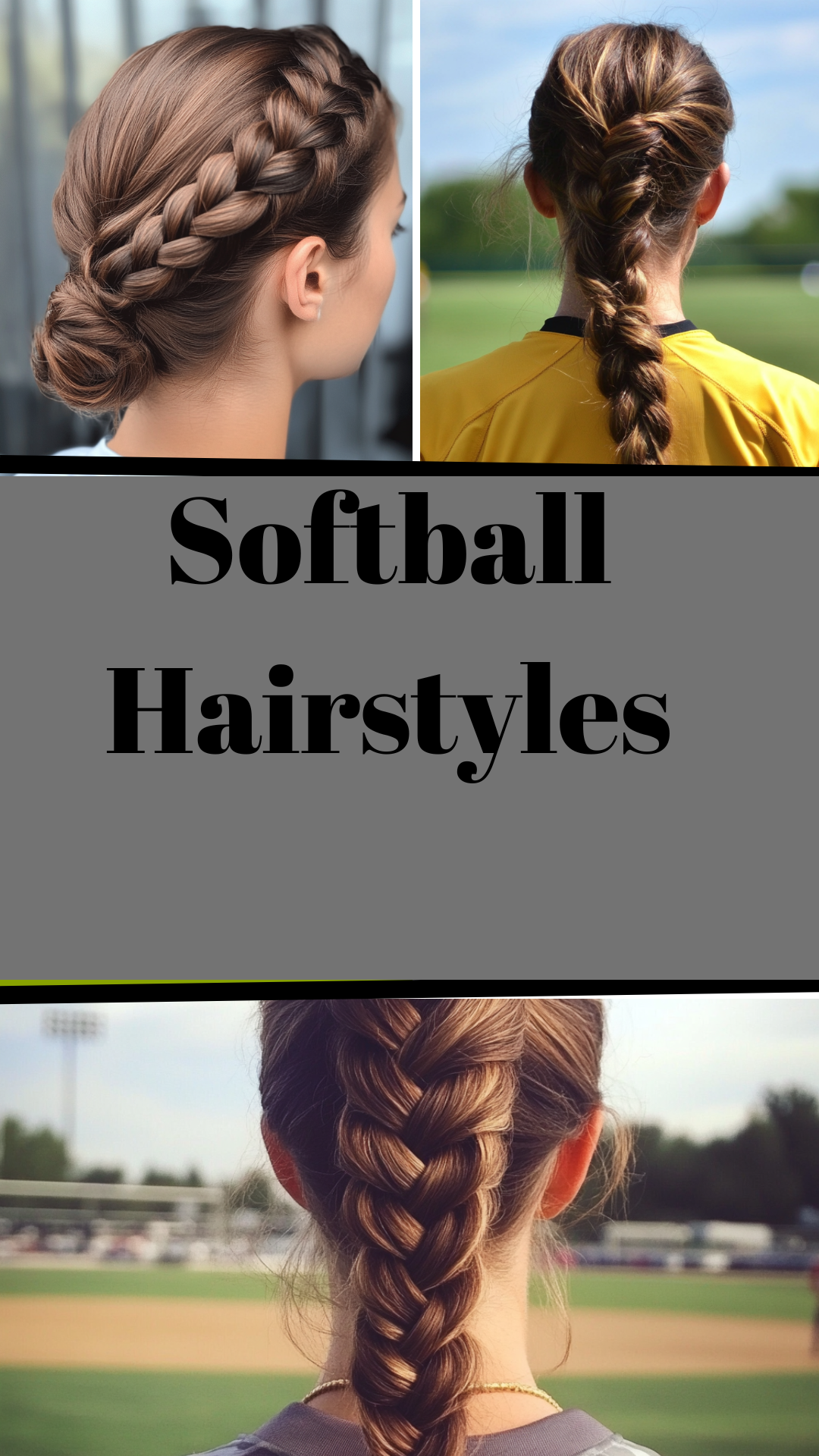 Softball Hairstyles main img